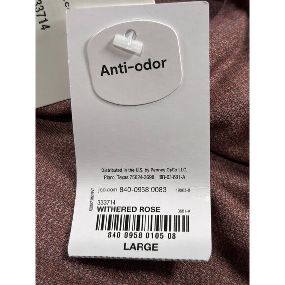 Xersion Womens Anti-Odor Long Sleeve Top With Drape Back - Large - Picture 5 of 9